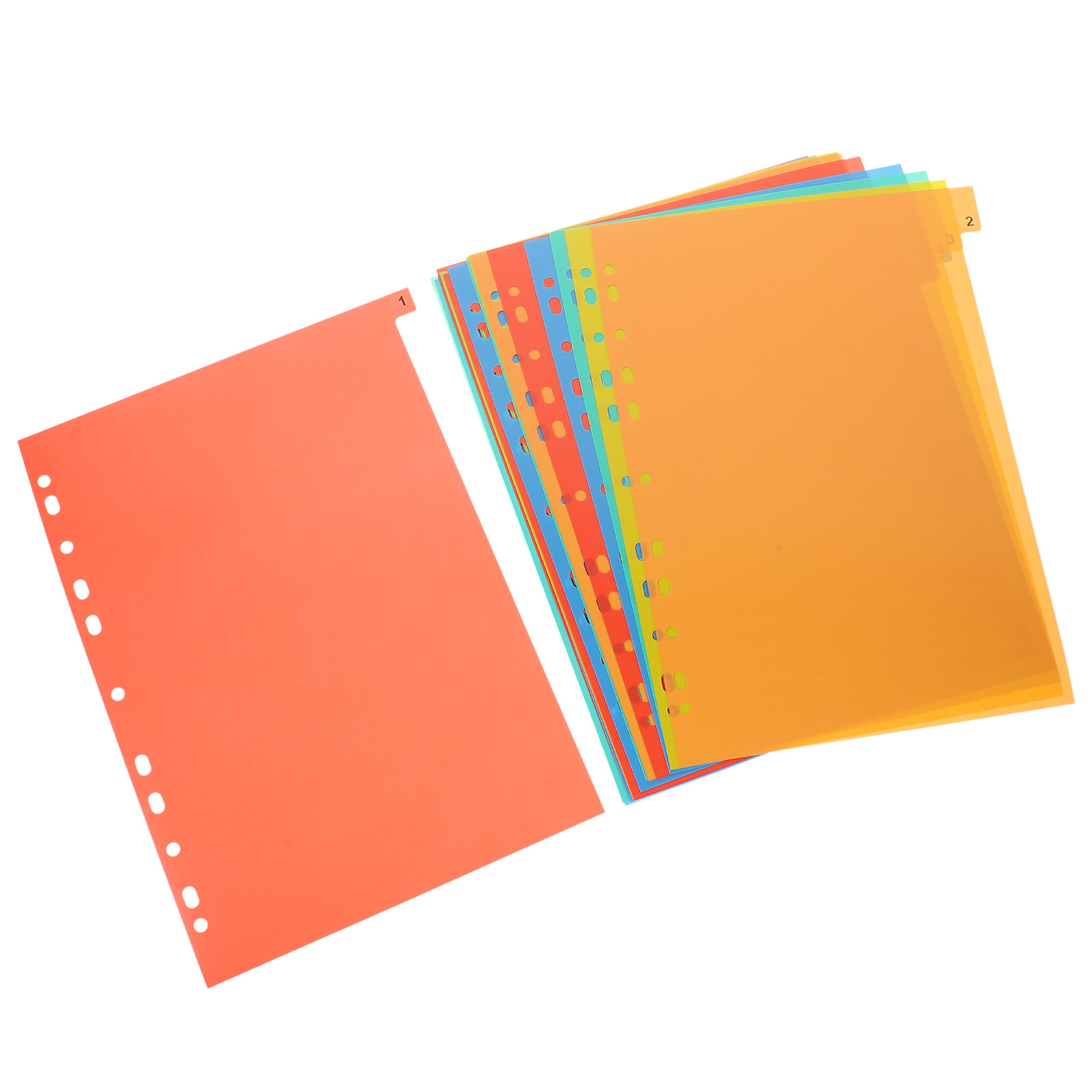 20 Adet A4 Plastik Bölücü Sayf - Tab Divider A4 incelemesi ve fiyatı